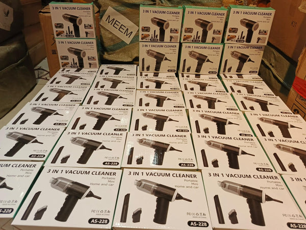 3in1 Vacuum Cleaner Big Box with High Power & Big Battery