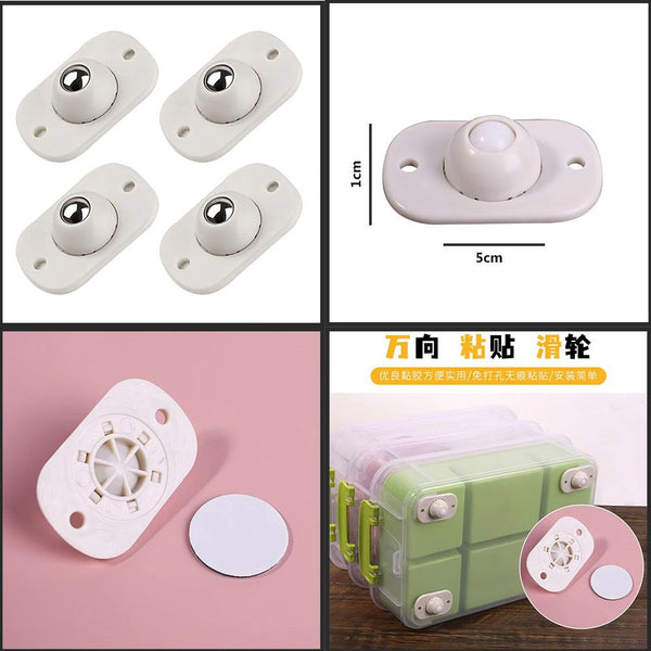 Pack Of 4 Pulley Wheels