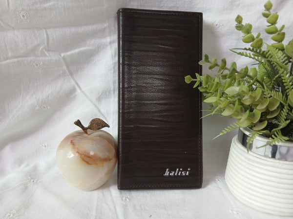 Balisi Wallet - Dark Brown Leather
