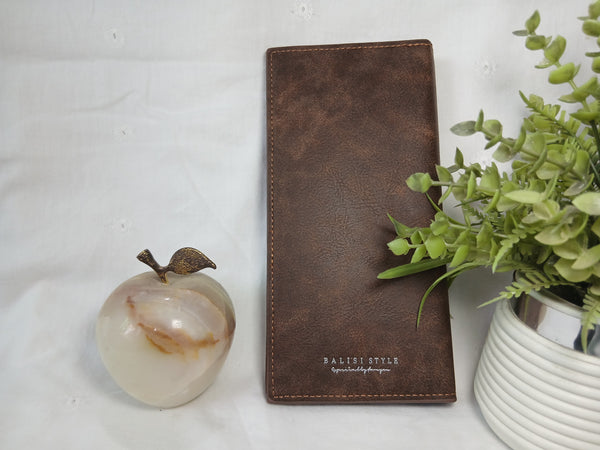 Balisi Style Wallet - Vintage Brown Leather